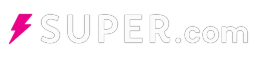 White Super Come Logo - Official Branding for Super Come